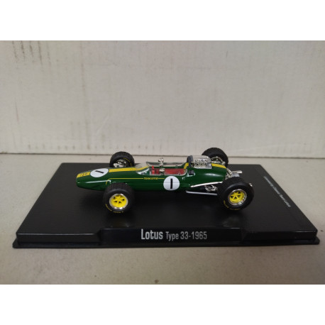 LOTUS 33 1965 FORMULA F1 WIN JIM CLARK 1:43 RBA IXO