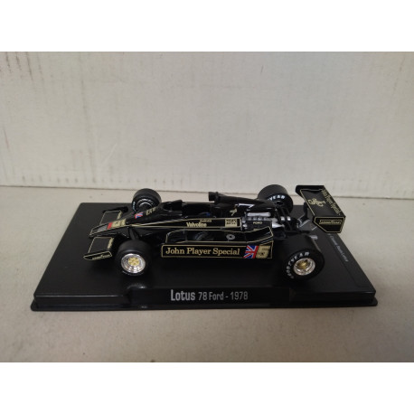 LOTUS 78 1978 FORD JPS FORMULA F1 WIN MARIO ANDRETTI 1:43 RBA IXO