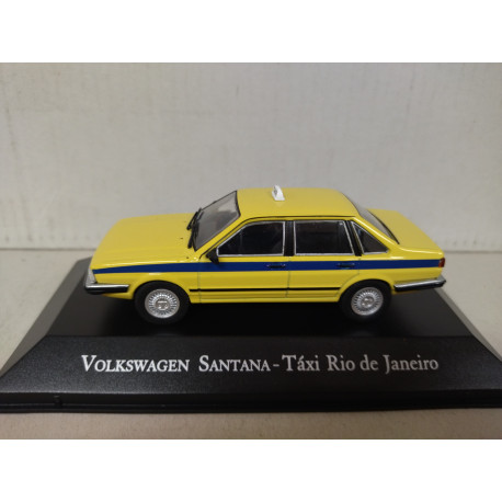 VOLKSWAGEN SANTANA TAXI RIO JANEIRO ALTAYA IXO 1:43