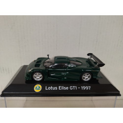 LOTUS ELISE 1997 GT1 GREEN SUPERCARS 1:43 SALVAT IXO