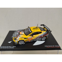 ASTON MARTIN V8 VANTAGE 2010 24 H LE MANS BELL-MULLER-SUGDEN 1:43 ALTAYA IXO