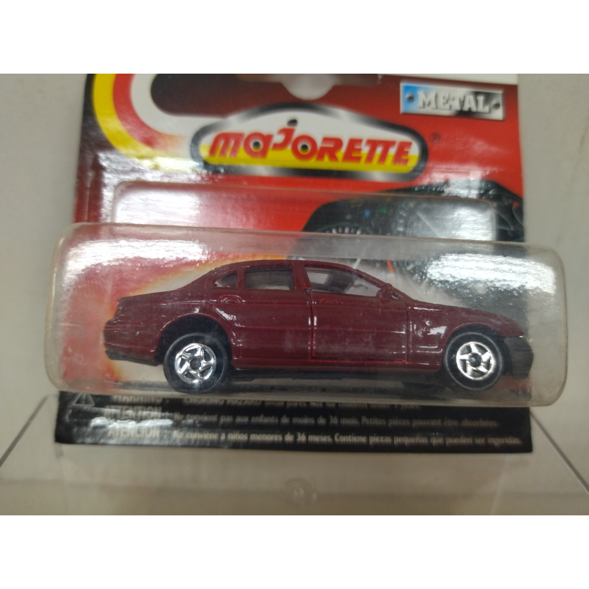 JAGUAR S-TYPE ROUGE 1:63/apx 1:64 MAJORETTE 294B NEW IN BOX - BCN STOCK ...