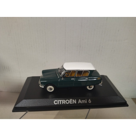 CITROEN AMI 6 1961 GREEN/WHITE 1:43 NOREV 153515