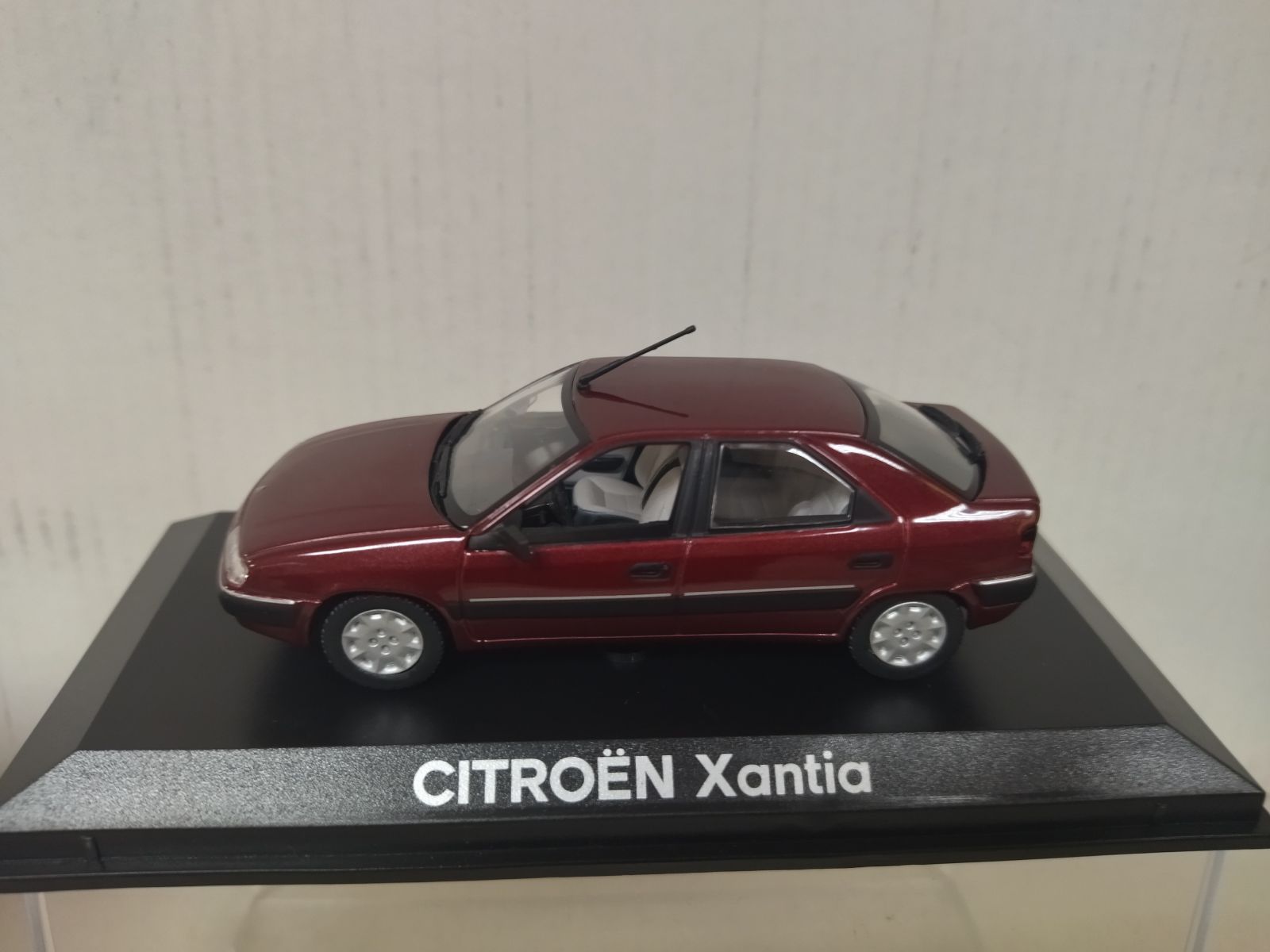 CITROEN XANTIA 1993 DARK RED 1:43 NOREV 154204 - BCN STOCK CARS