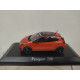 PEUGEOT 208 2015 ORANGE 1:43 NOREV 472815