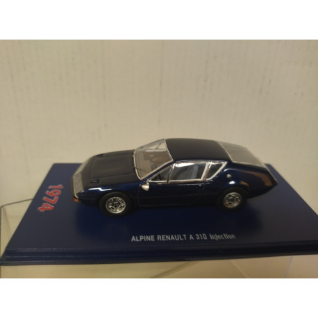 ALPINE RENAULT A310 1974 BLUE INJECTION 1:43 MILEZIM SPARK