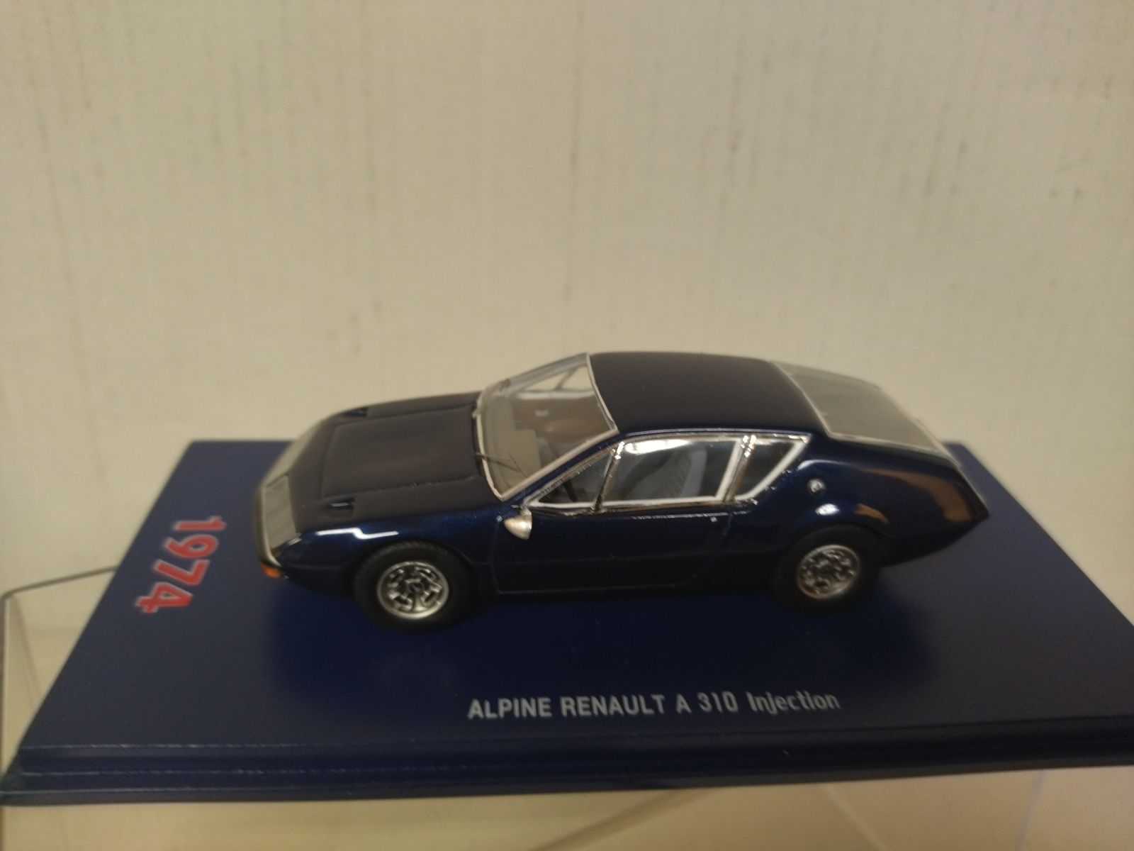 ALPINE RENAULT A310 1974 BLUE INJECTION 1:43 MILEZIM SPARK