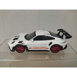 PORSCHE 911 GT3 RS WHITE/RED 1:43 NOREV JETCAR