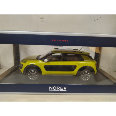 CITROEN C4 CACTUS 2014 HELLO YELLOW & BLACK AIRBUMP 1:18 NOREV 181650