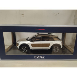 CITROEN C4 CACTUS 2014 PEARL WHITE & CHOCLATE AIRBUMP 1:18 NOREV 181651
