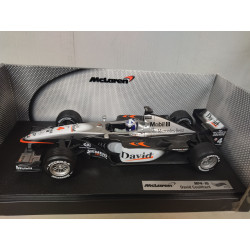 MCLAREN MP4-16 2001 FORMULA F1 DAVID COULTHARD 1:18 HOT WHEELS