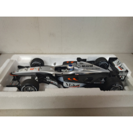 MCLAREN MERCEDES MP4-16 2001 FORMULA F1 M.HAKKINEN 1:18 MINICHAMPS