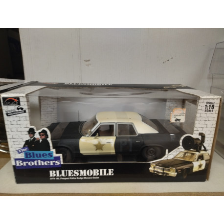 DODGE MONACO POLICE BLUESMOBILE THE BLUES BROTHERS 1:18 RC2 JOYRIDE