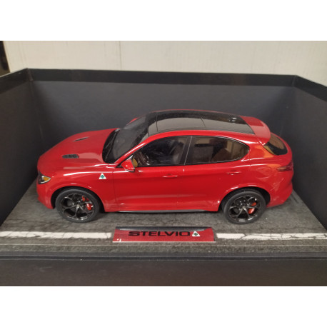 ALFA ROMEO STELVIO 2016 QUADRIFOGLIO RED LOS ANGELES SHOW 1:18 BBR