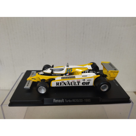 Décalcomanies (autocollants) Pour Maquette F1 Renault RE20 1980 - Échelle 1/43 - Pour Voiture De Collection