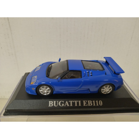 AUTOart 1:18 Bugatti EB 110 SS Année de construction 1992 french racing bleu 70917 modèle voiture 70917 674110709179