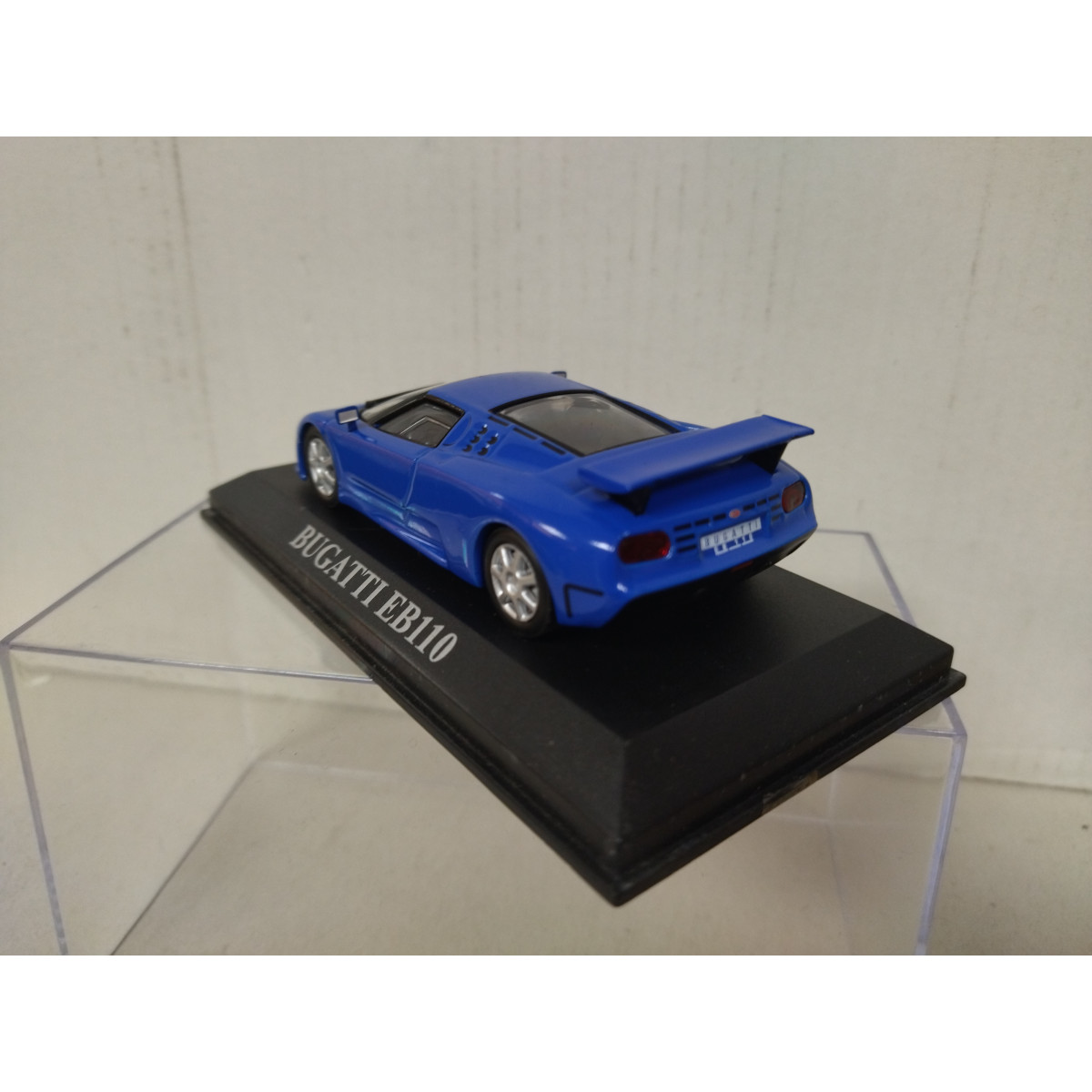 Miniature Norev 1/43 Bugatti EB110 – Modèle De Développement 1991 – Bleu – France