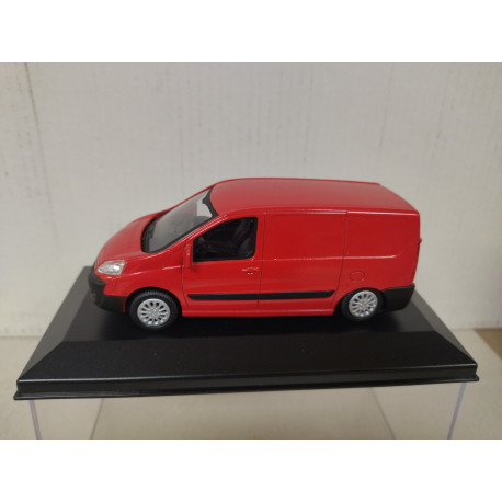 Citroën Jumpy Rouge Miniature 1/43 - Mondo Motors - Véhicule Utilitaire En Métal Diecast - Neuf