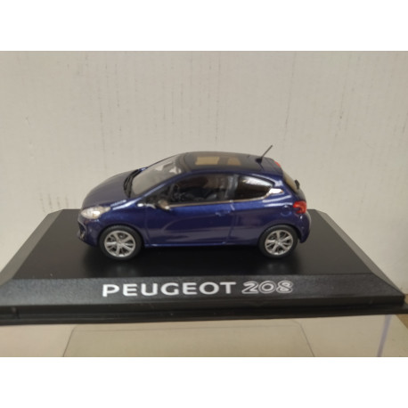 PEUGEOT 208 BLUE VIRTUEL 3 PORTES 1:43 NOREV 472774 DEALER