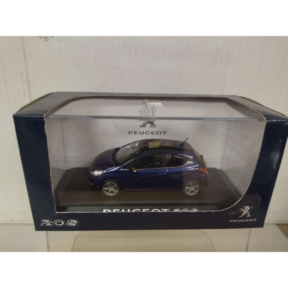 Peugeot 208 Bleu virtuel 3portes 472774 Norev