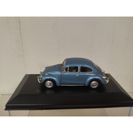VOLKSWAGEN ESCARABAJO 1960 MATRICULA ESPAÑA 1:43 ALTAYA IXO CAJA NO ORIGINAL