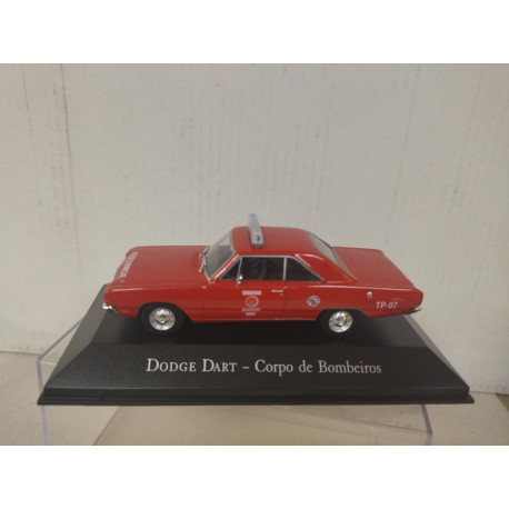 DODGE DART BOMBEIROS FIRE/POMPIERS/BOMBEROS 1:43 DeAGOSTINI IXO