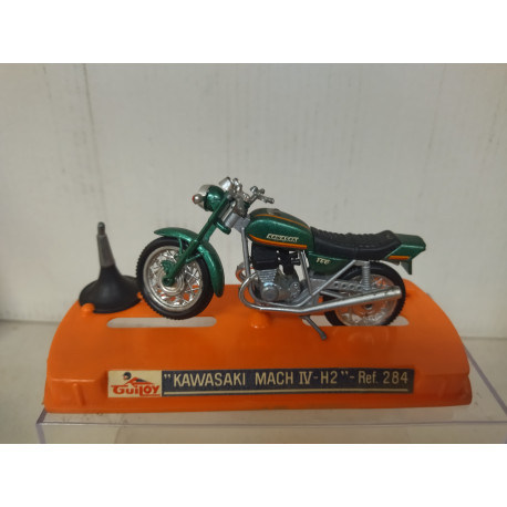 KAWASAKI MACH IV H2 MOTO/BIKE 1:24 GUILOY 284 VINTAGE