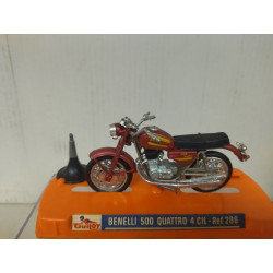 BENELLI 500 QUATTRO 4 CIL MOTO/BIKE 1:24 GUILOY 286 VINTAGE