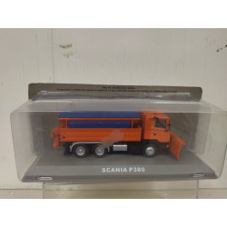 SCANIA P380 CHASSE NEIGE/QUITANIEVES/SNOW PLOW 1:72 IXO HACHETTE