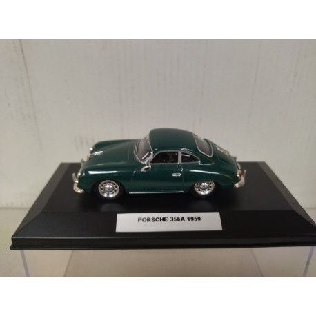 PORSCHE 356A 1959 COUPE GREEN 1:43 HIGH-SPEED CAJA NO ORIGINAL