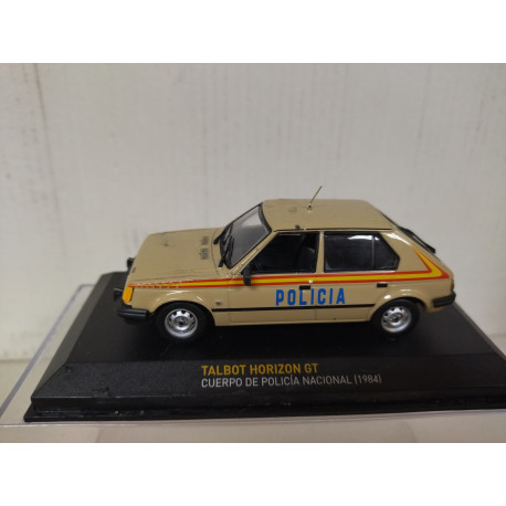 TALBOT HORIZON 1984 GT CNP POLICIA NACIONAL 1:43 ALTAYA IXO DEFECT/DESGUACE/V FOTO