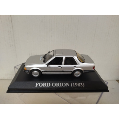 FORD ORION 1983 SILVER MATRICULA ESPAÑA 1:43 ALTAYA IXO
