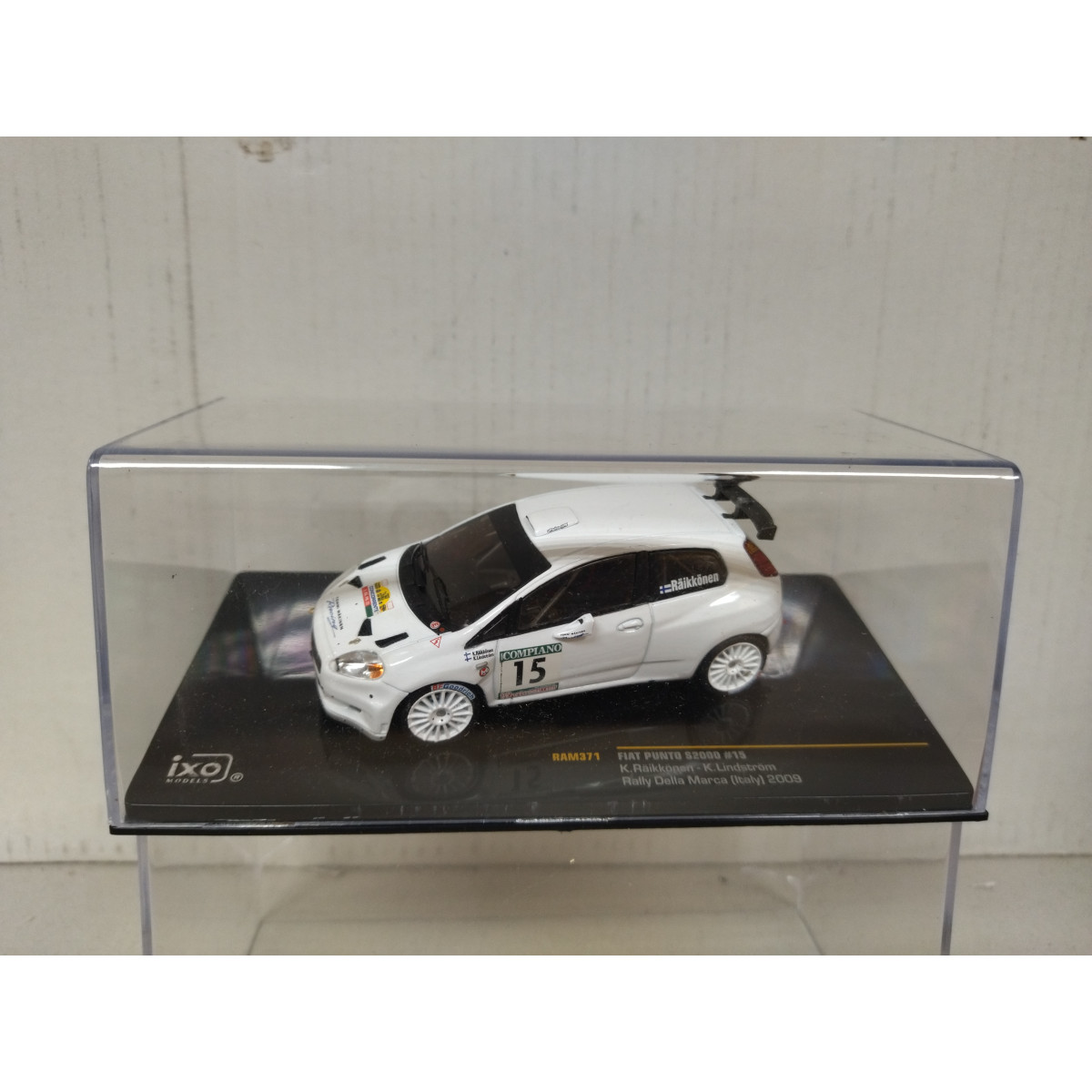 FIAT PUNTO S2000 2009 RALLY DELLA MARCA ITALIA K.RAIKKONEN 1:43
