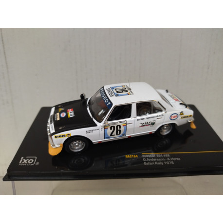 PEUGEOT 504 1975 RALLY SAFARI O.ANDERSSON 1:43 IXO RAC164