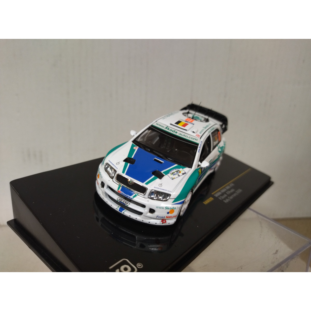 SKODA Fabia WRC #15 Gardemeister Wales Rally GB 2003 1/43 ixo RAM136