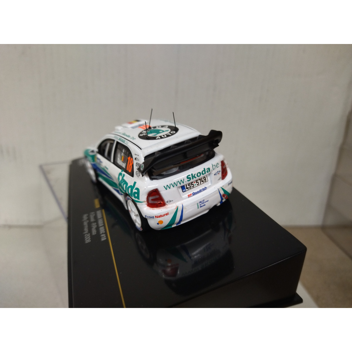 SKODA FABIA WRC 2006 RALLY GERMANY F.DUVAL 1:43 IXO RAM229 - BCN