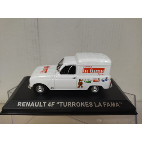 Modellino Renault 4F Turrones La Fama 1:43 IXO-ALTAYA Die-Cast - Nuovo In Scatola