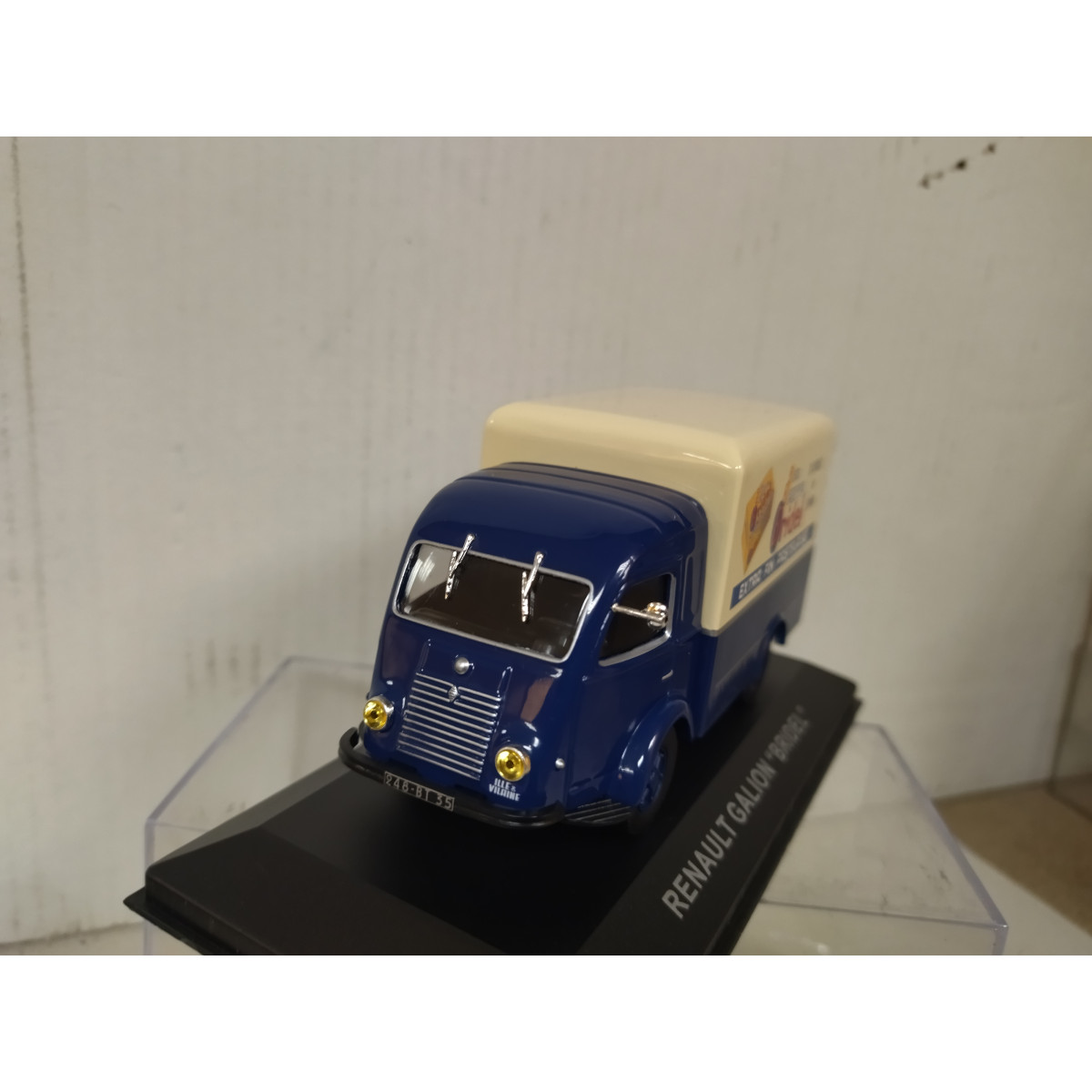 Camionnette Renault Dauphinoise Gondolo 1/43 - Collection Altaya - Modèle Réduit D'antan - Occasion
