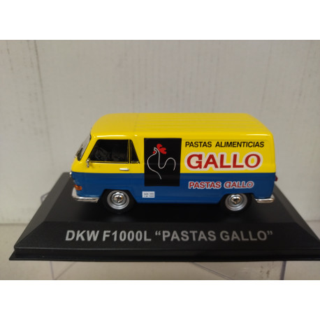 AUTO UNION DKW F1000L PASTAS GALLO FURGONETAS ANTAÑO 1:43 ALTAYA IXO
