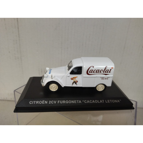 CITROEN 2CV FURGONETA LETONA FURGONETAS ANTAÑO 1:43 ALTAYA IXO