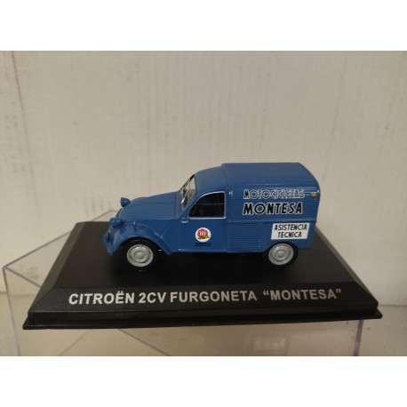 CITROEN 2CV FURGONETA MONTESA FURGONETAS ANTAÑO 1:43 ALTAYA IXO