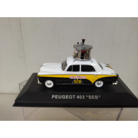 PEUGEOT 403 COCOTTE SEB CAMIONNETTES D´ANTAN 1:43 ALTAYA IXO