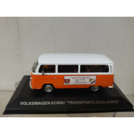 VOLKSWAGEN T2 KOMBI TRANSPORTS SCOLAIRES BEAUVAIS D´ANTAN 1:43 ALTAYA IXO