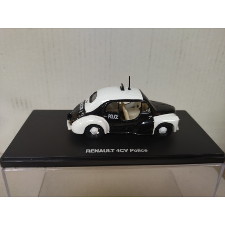 RENAULT 4CV POLICE PIE UTILITAIRES 1:43 ATLAS ELIGOR