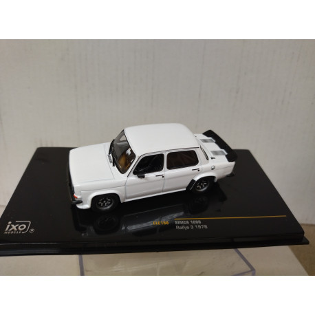 SIMCA 1000 RALLYE 3 1978 WHITE 1:43 IXO CLC150