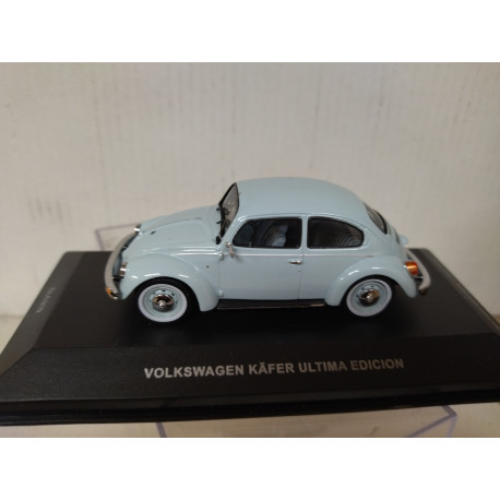 VOLKSWAGEN KAFER/BEETLE 2003 ULTIMA EDICION AQUARIUSBLUE 1:43 IXO CLC219