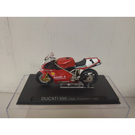 DUCATI 996 1999 CARL FOGARTY n1 MOTO/BIKE 1:24 ALTAYA IXO