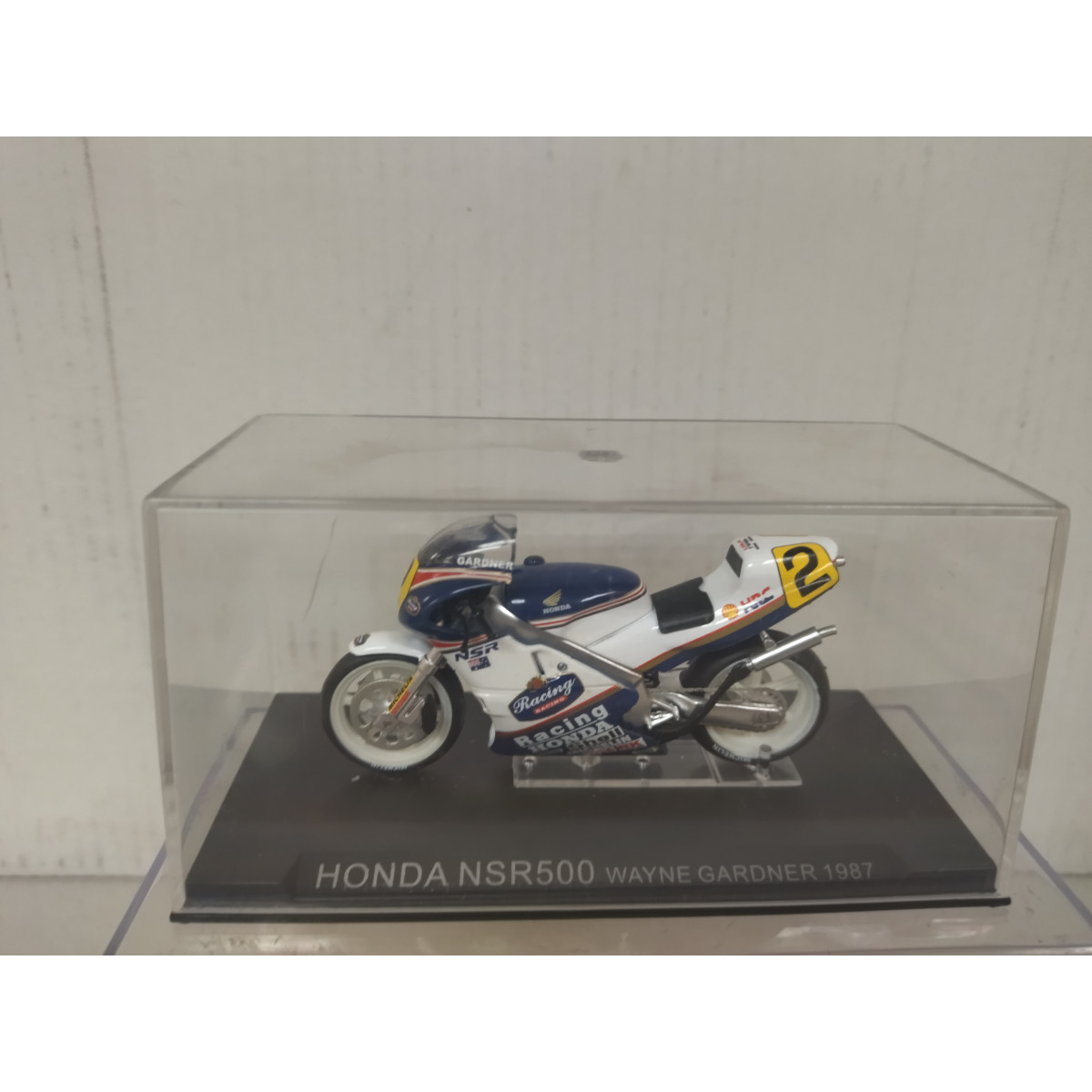Minichamps 1/12 - Honda NSR 500 Wayne Gardner GP 1987 - Diecast N°122 870002