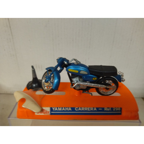 YAMAHA CARRERA MOTO/BIKE 1:24 GUILOY 298 VINTAGE DEFECT/MANILLAR ROTO