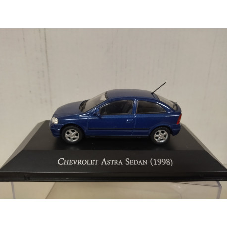 CHEVROLET ASTRA 1998 SEDAN BLUE (ASTRA G) INESQUECIVEIS BRASIL 1:43 DeAGOSTINI IXO